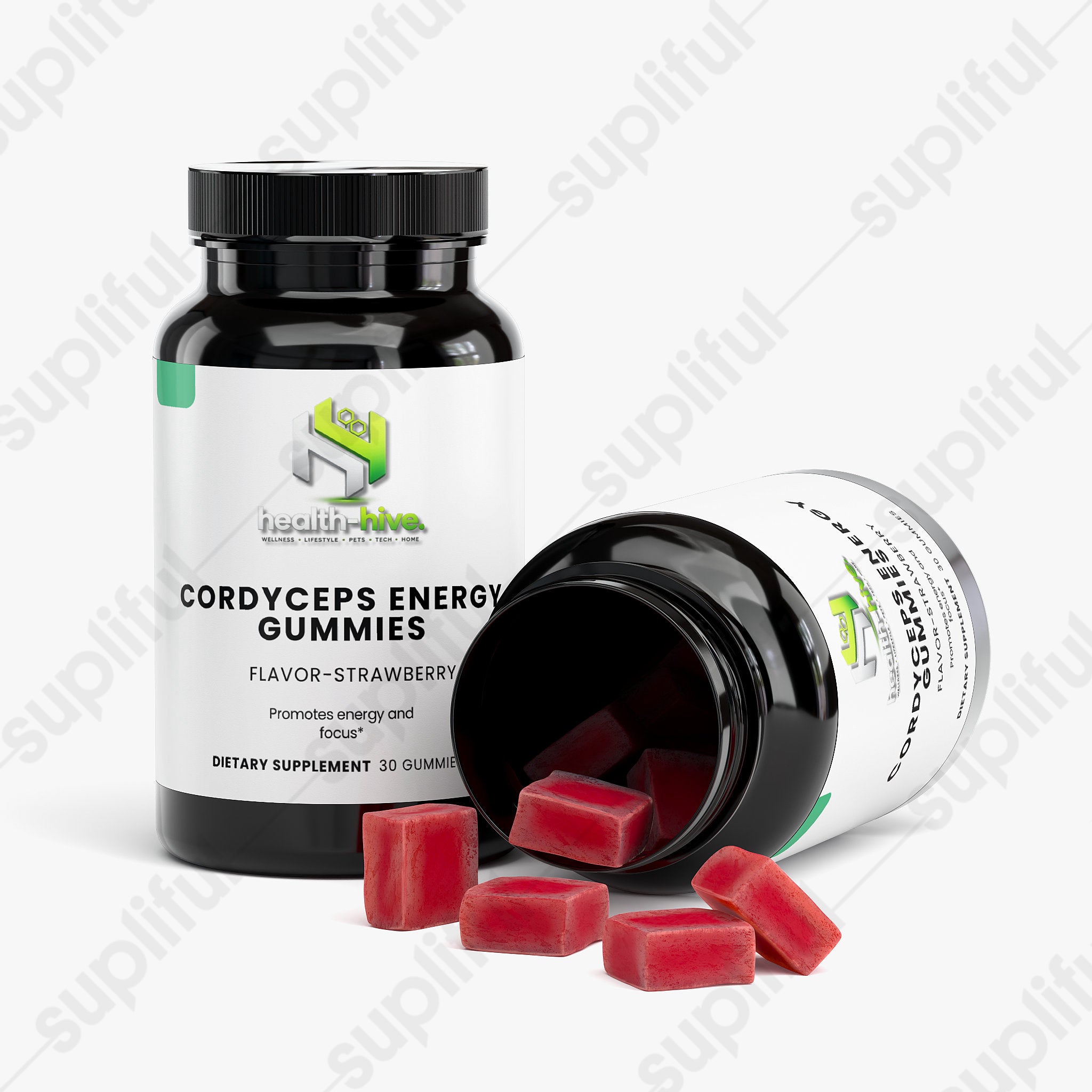 Cordyceps Energy Gummies for Enhanced Vitality and Strength
