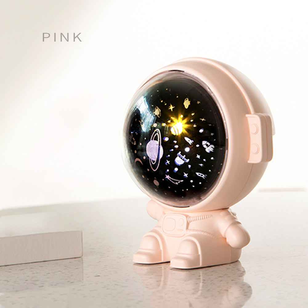 Galaxy Star Projector Night Light — Astronaut Starry Sky Lamp for Kids Bedroom, Room Decor & Relaxation | Perfect Gift