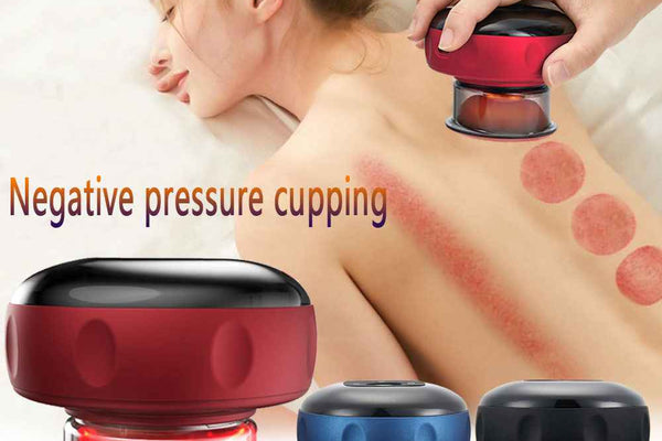 Electric Cupping Therapy Device Anti-Cellulite Vacuum Massager for Thighs, Body Sculpting & Lymphatic Drainage | Guasha Scraping Tool