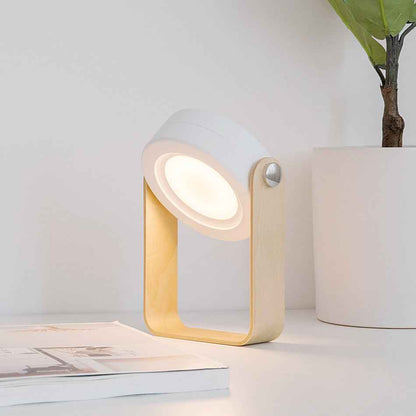 Foldable LED Night Light Lantern — Touch Dimmable USB Rechargeable Portable Reading Lamp for Home, Camping & Bedroom Decor