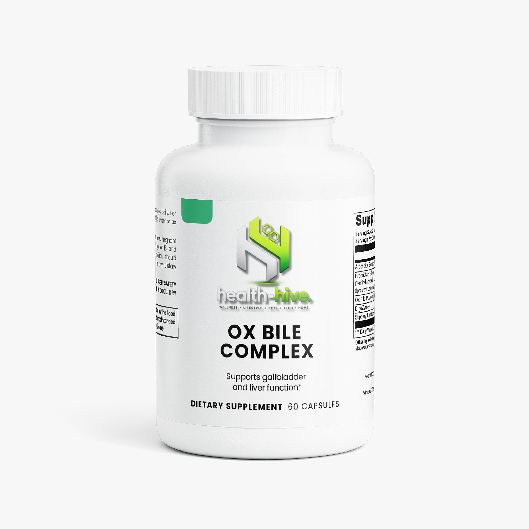 Ox Bile Complex - Premium Ox Bile Supplement for Digestive Health
