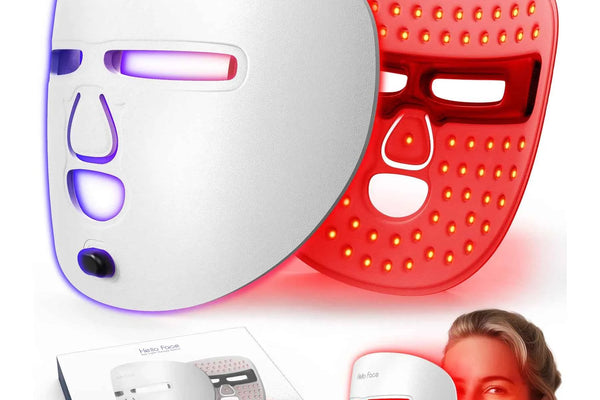 Red Light Therapy Mask for Face - LED Light Mask for Wrinkles, Acne Treatment & Anti-Aging Solution