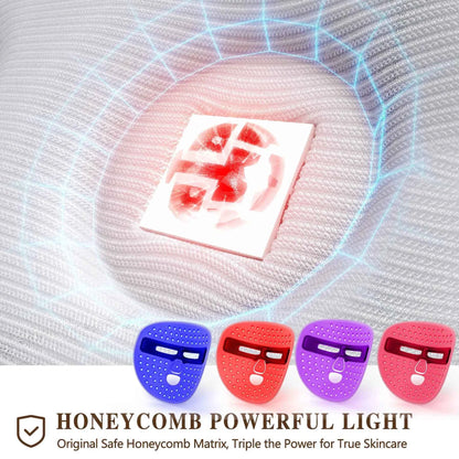 LED Red Light Therapy Face Mask — Photon Skin Rejuvenation & Anti-Aging Treatment for Acne, Wrinkles & Glowing Skin | Professional Home Use Facial Care Device