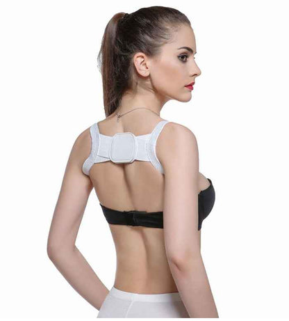 Posture Corrector for Back Pain & Slouching Adjustable Shoulder Back Brace for Spine Alignment & Hunchback Correction - Health Hive