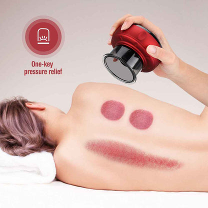 Electric Vacuum Cupping Massager — Anti-Cellulite, Thigh Sculpting & Lymphatic Drainage with Guasha Tool - Health Hive