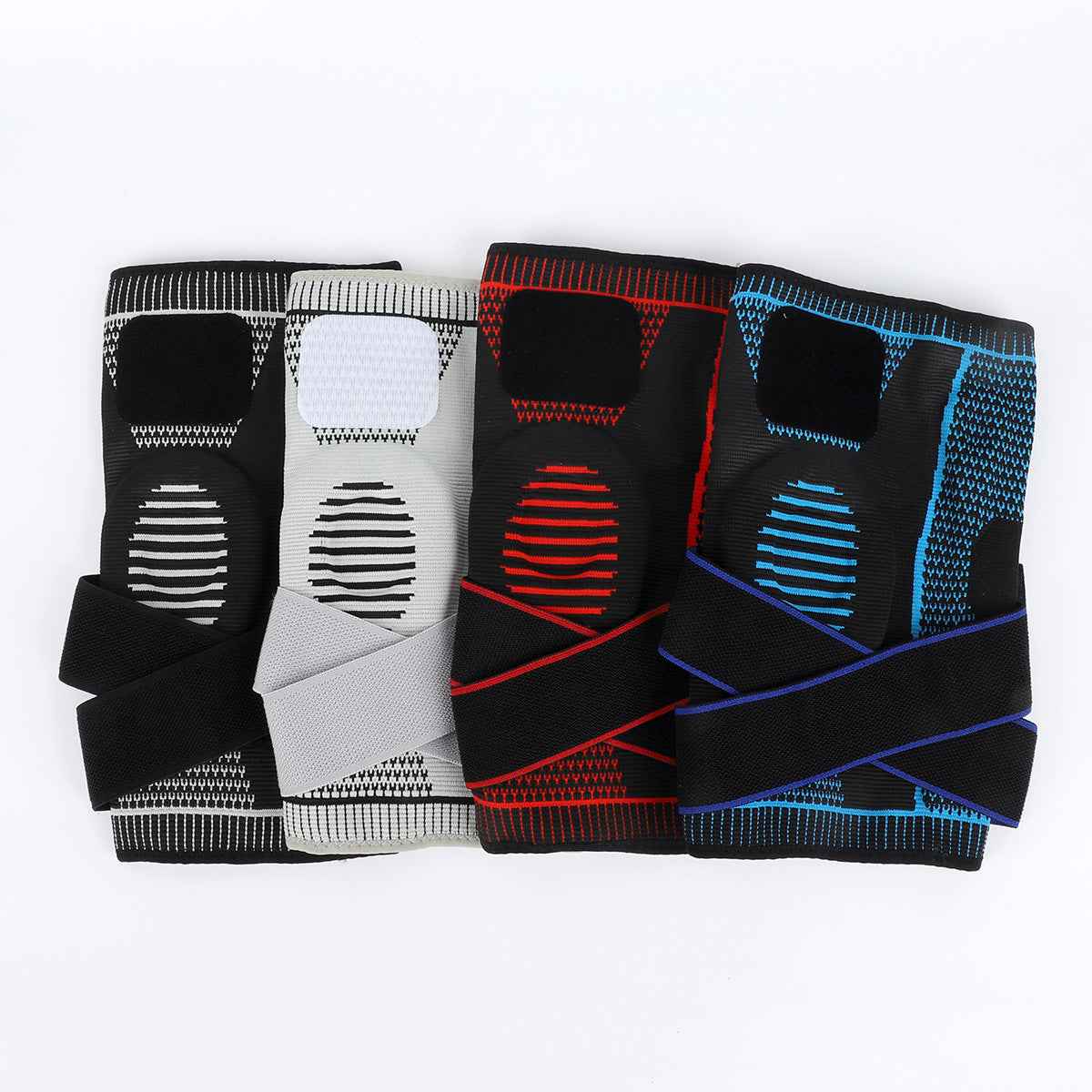 Silicone Knee Brace for Running & Gym — Anti-Slip Knee Compression Sleeve for Joint Pain, Arthritis & Meniscus Support | Breathable Sports Knee Pad for Men & Women