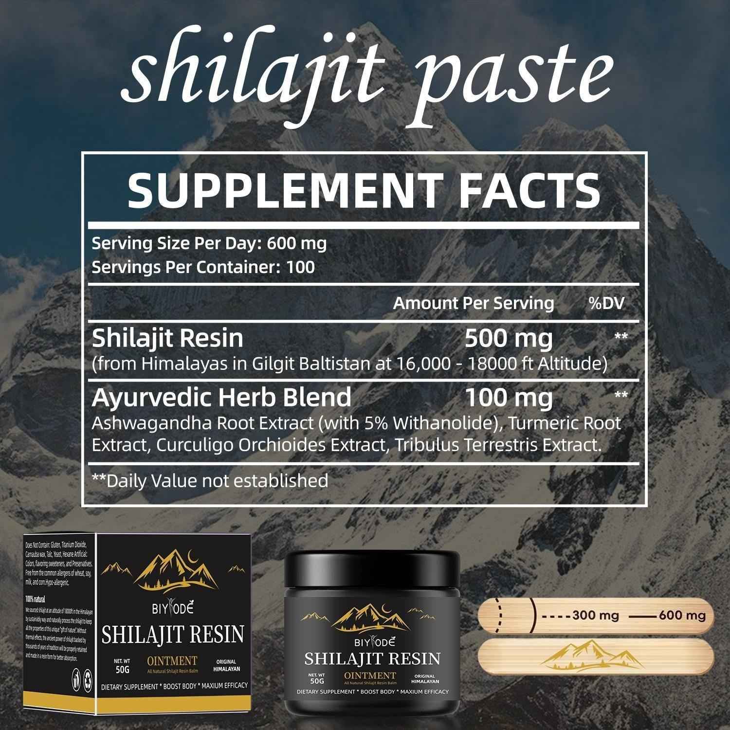 Shilajit Gummies - Ashwagandha Natural Testosterone Booster & Himalayan Energy Supplement for Stress Relief | 60 Chewables - Health Hive