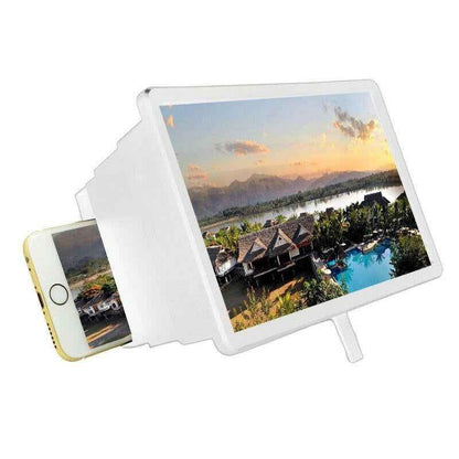 Mobile Phone Screen Magnifier — 3D HD Amplifier Stand for Movies, Videos & Eye Strain Relief | No Electricity Needed