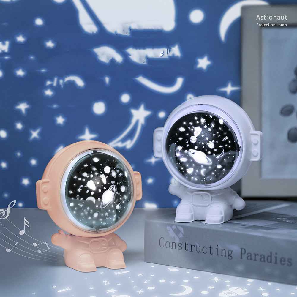 Galaxy Star Projector Night Light — Astronaut Starry Sky Lamp for Kids Bedroom, Room Decor & Relaxation | Perfect Gift