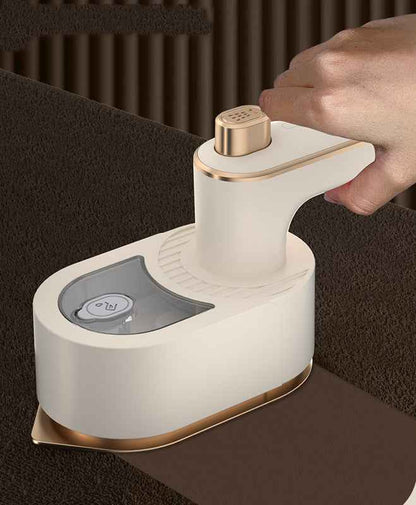 Portable Handheld Garment Steamer — Foldable Travel Clothes Steamer for Wrinkle-Free Fabric at Home & On the Go