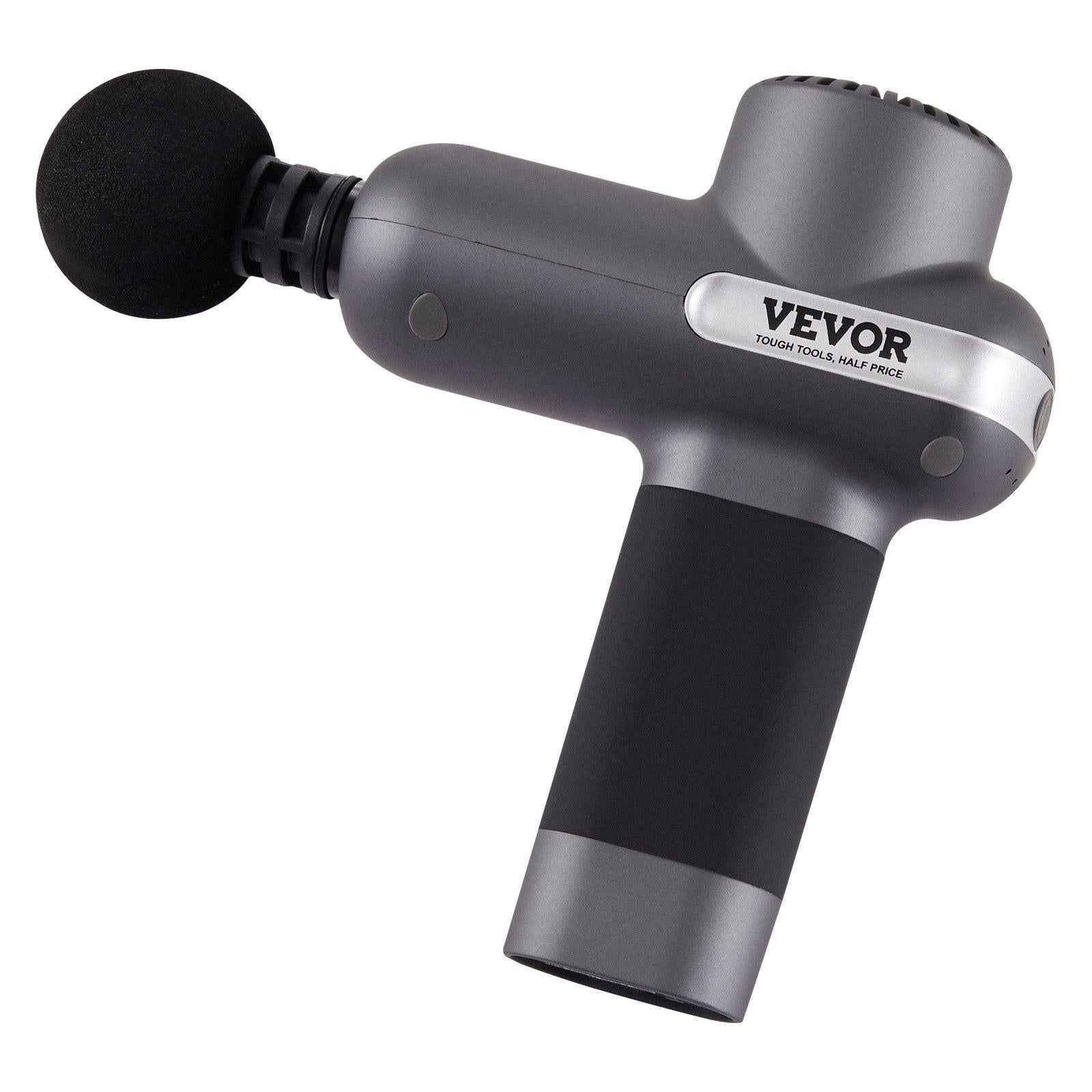Deep Tissue Percussion Massage Gun — 5 Speeds, 6 Heads, For Athletes & Pain Relief - Health Hive