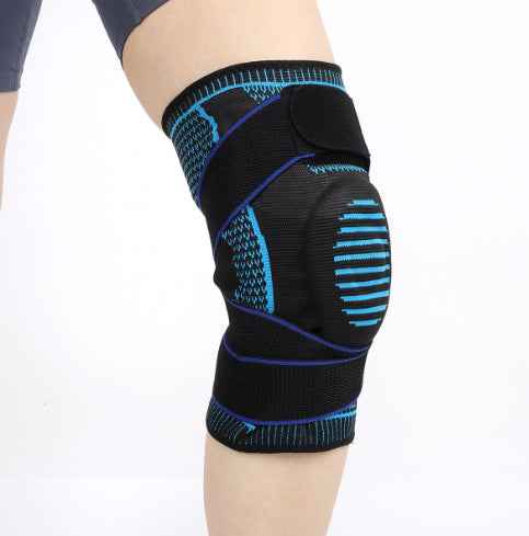 Silicone Knee Brace for Running & Gym — Anti-Slip Knee Compression Sleeve for Joint Pain, Arthritis & Meniscus Support | Breathable Sports Knee Pad for Men & Women