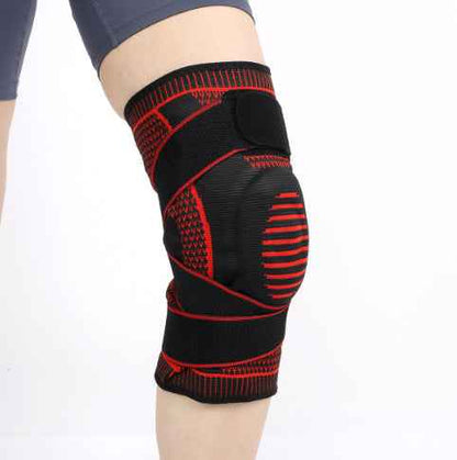Silicone Knee Brace for Running & Gym — Anti-Slip Knee Compression Sleeve for Joint Pain, Arthritis & Meniscus Support | Breathable Sports Knee Pad for Men & Women