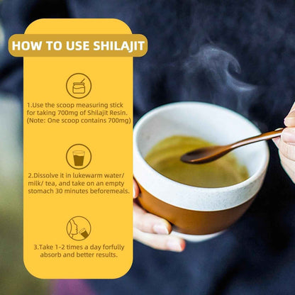 Shilajit Gummies - Ashwagandha Natural Testosterone Booster & Himalayan Energy Supplement for Stress Relief | 60 Chewables - Health Hive
