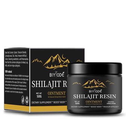 Shilajit Gummies - Ashwagandha Natural Testosterone Booster & Himalayan Energy Supplement for Stress Relief | 60 Chewables - Health Hive