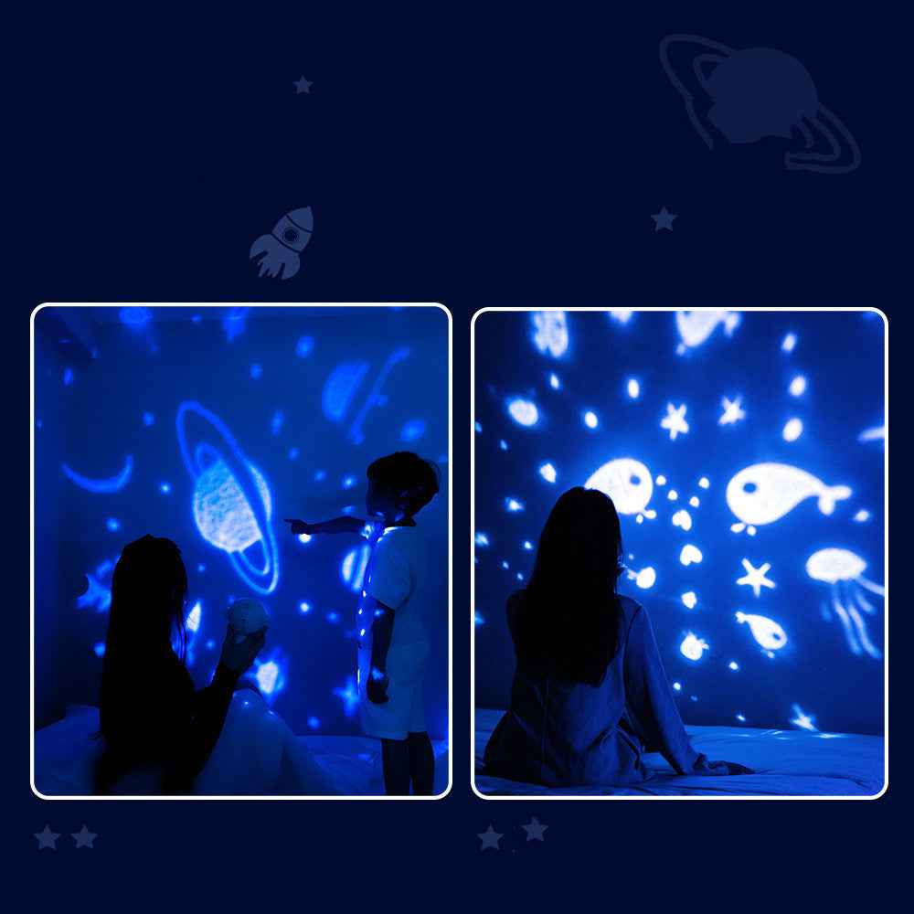 Galaxy Star Projector Night Light — Astronaut Starry Sky Lamp for Kids Bedroom, Room Decor & Relaxation | Perfect Gift